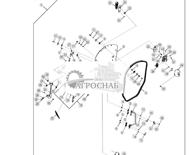 Комплект двери для особо тяжелых условий работы ( - 269401) - ST741676 270.jpg